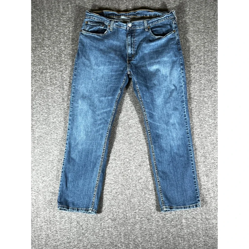 Levis 559 Relaxed Straight Jeans Mens 38x29 Blue Medium Wash Denim